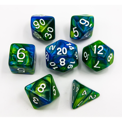 Dice Critical Hit: Poly 7 Set Fusion