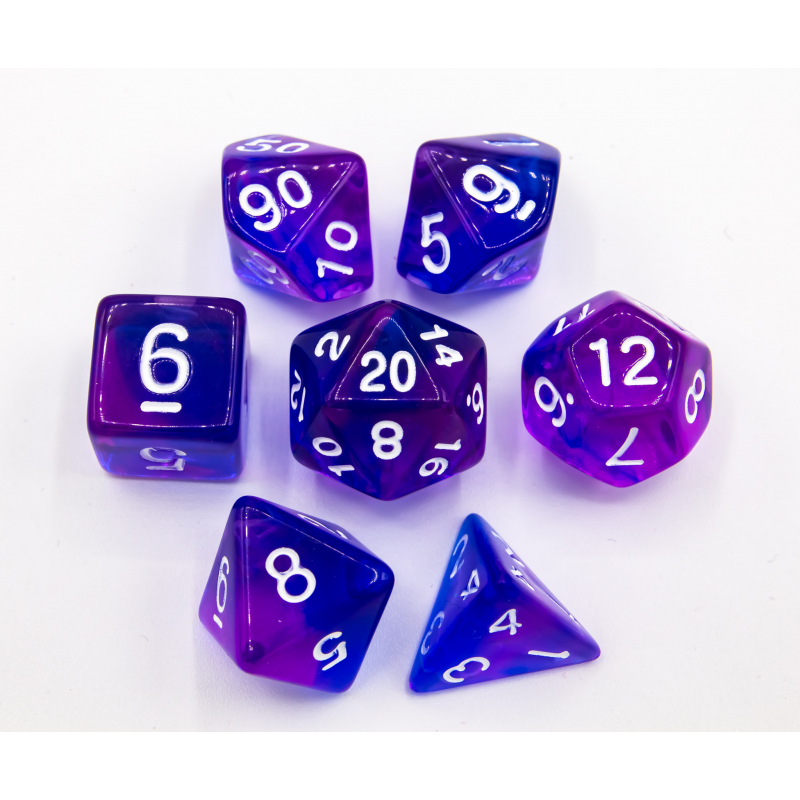 Dice Critical Hit: Poly 7 Set Special Set