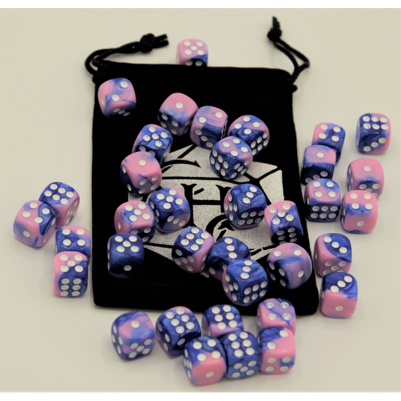 Dice Critical Hit: D06 12mm set of 36 Fusion