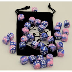 Dice Critical Hit: D06 12mm set of 36 Fusion