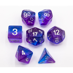 Dice Critical Hit: Poly 7 Set Aurora