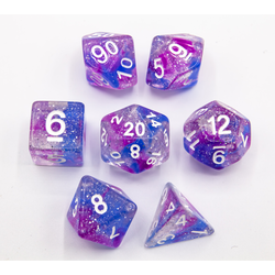 Dice Critical Hit: Poly 7 Set Galaxy