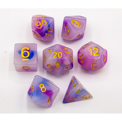 Dice Critical Hit: Poly 7 Set Jade Fusion