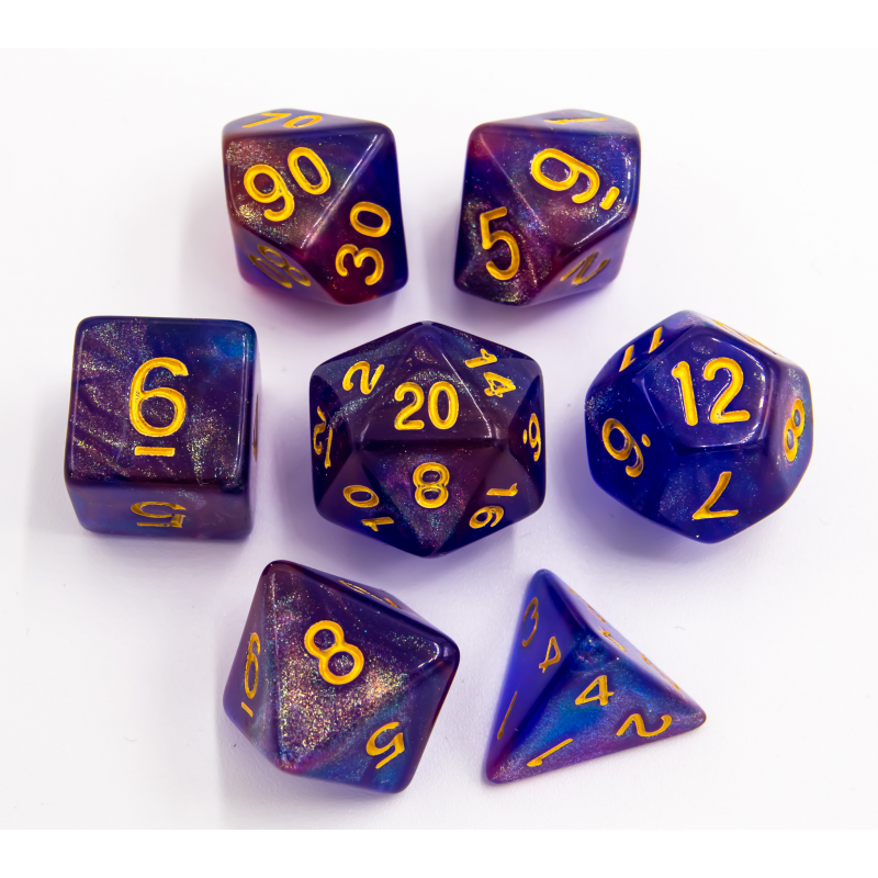 Dice Critical Hit: Poly 7 Set Special Set