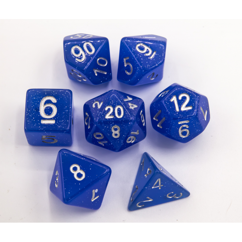 Dice Critical Hit: Poly 7 Set Jelly