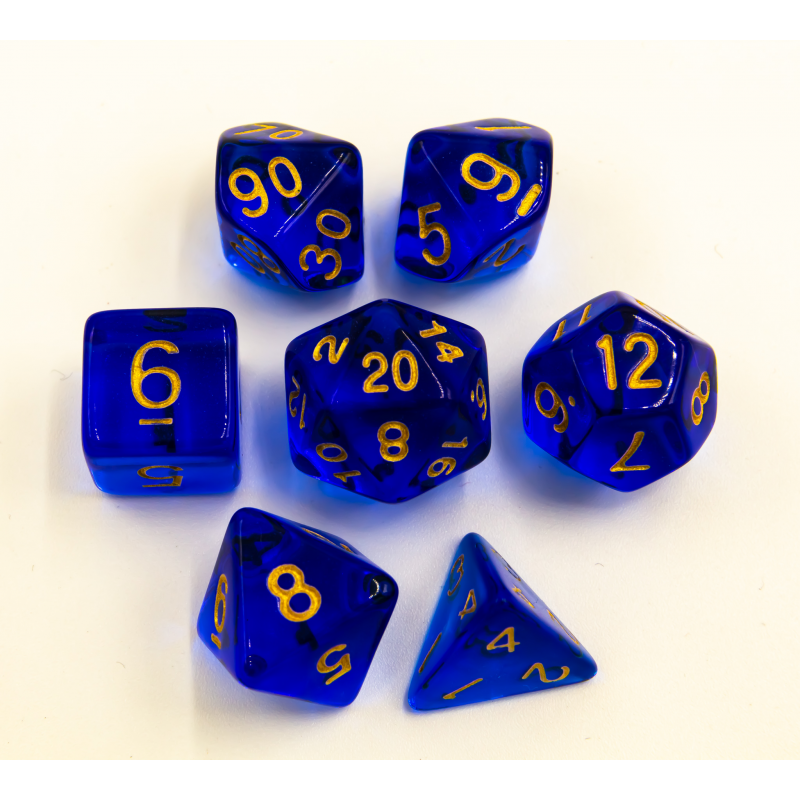 Dice Critical Hit: Poly 7 Set Special Set