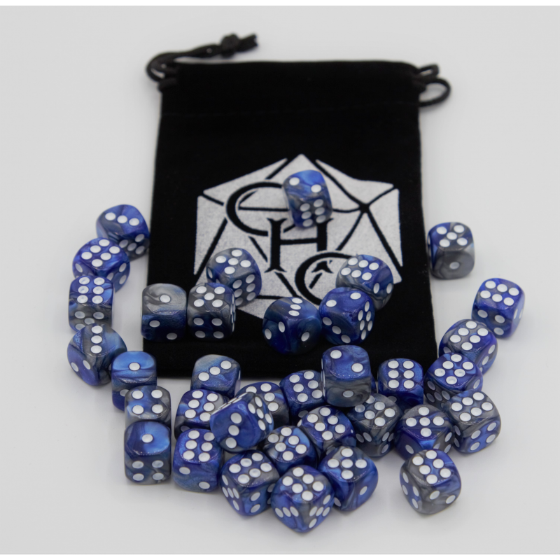Dice Critical Hit: D06 12mm set of 36 Fusion