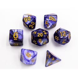 Dice Critical Hit: Poly 7 Set Fusion