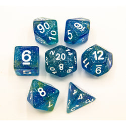 Dice Critical Hit: Poly 7 Set Galaxy