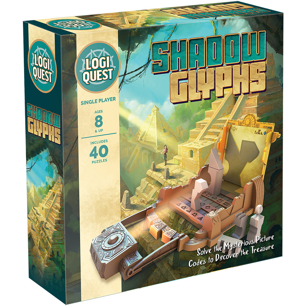 LogiQuest: Shadow Glyphs Logic Puzzle