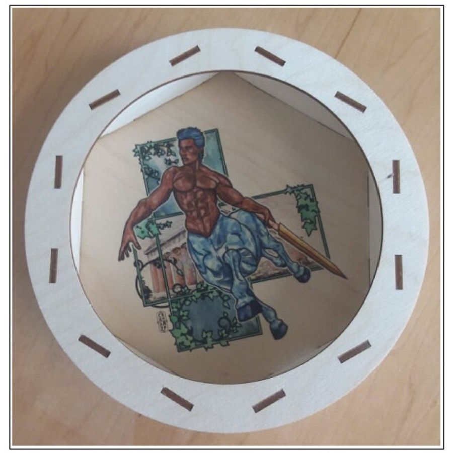 Dice Tray Blue Panther: Centaur