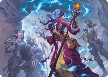 mtg forgotten realms art cards True Polymorph Art Card [Dungeons & Dragons: Adventures in the Forgott