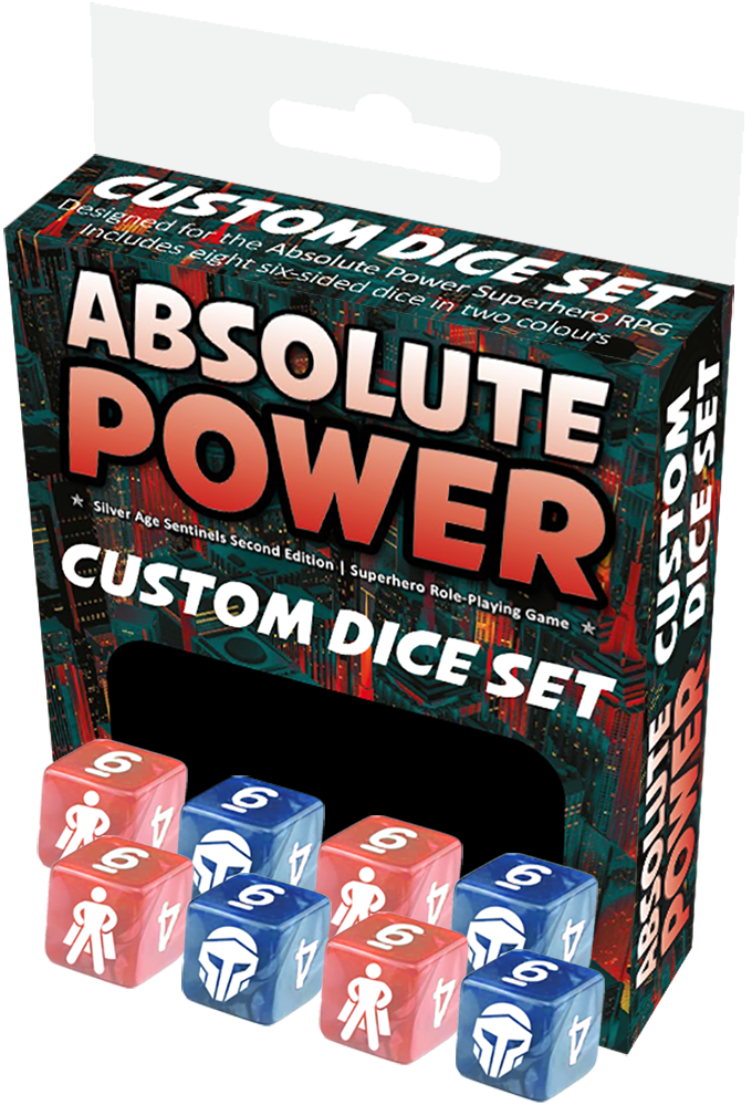Absolute Power: Dice Set D6 (8)