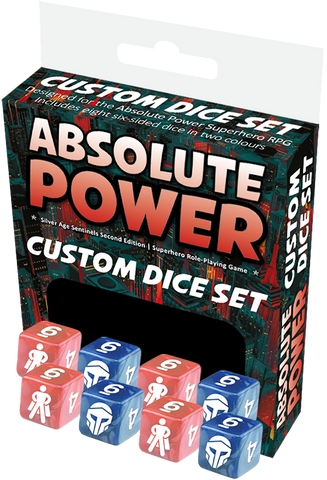 Absolute Power: Dice Set D6 (8)