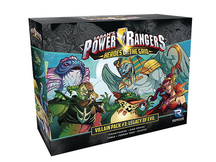 Power Rangers: Heroes of the Grid: Villain Pack #3 - Legacy of Evil Expansion
