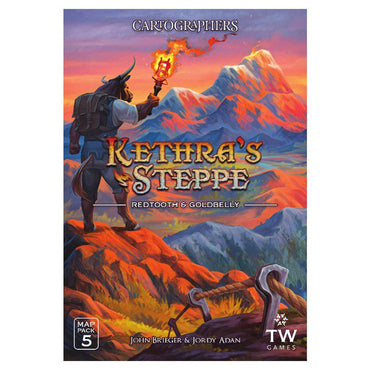 Cartographers Heroes: Map Pack 5: Kethra's Steppe