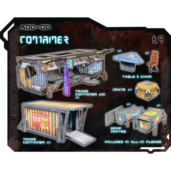 Terrain Battle Systems: Sci-fi Trade Container
