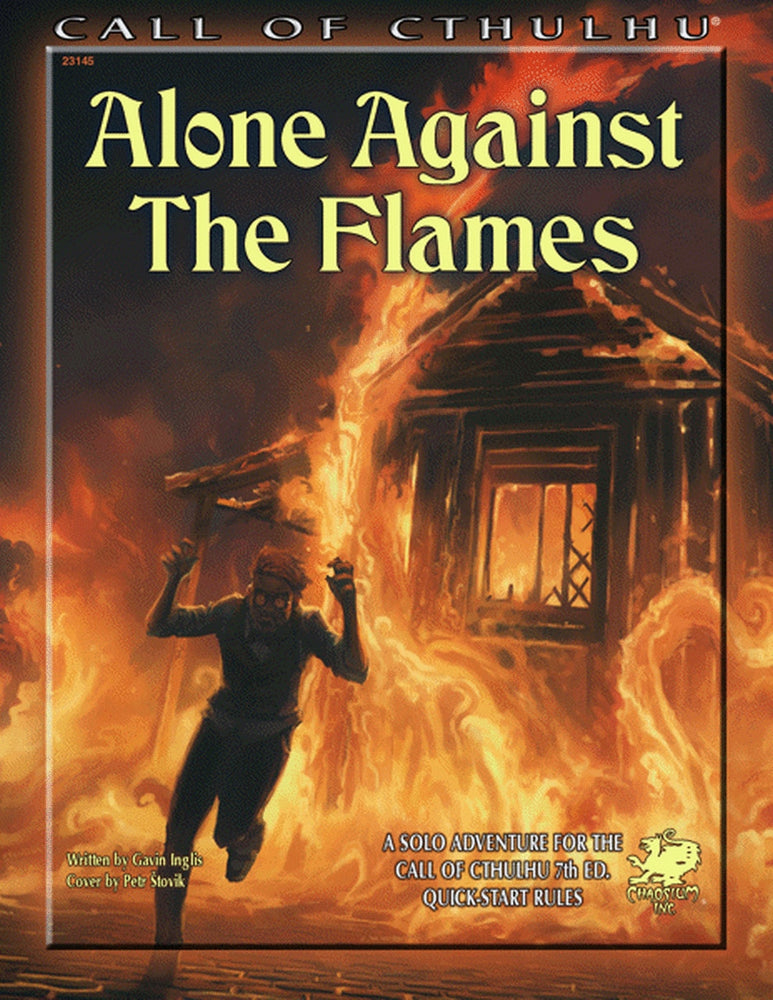 Call of Cthulhu: Adv Solo - Alone Against the Flames