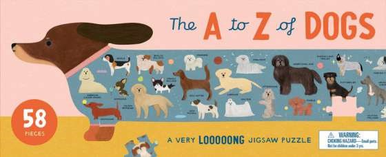 Puzzle Chronicle: 58 piece The A to Z of Dogs