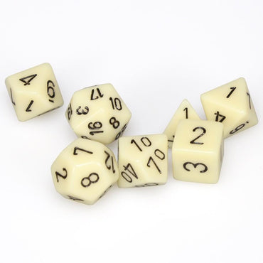 Dice Chessex: Poly 7 Set Opaque