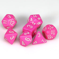 Dice Chessex: Poly 7 Set Opaque