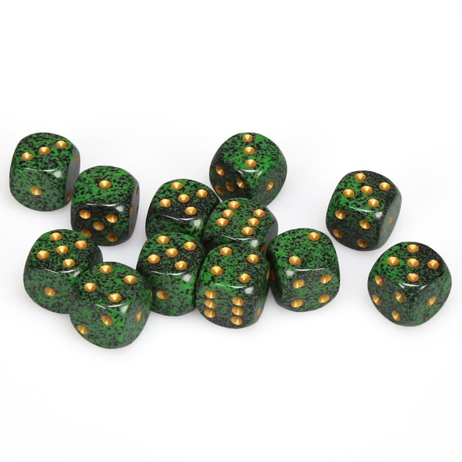 Dice Chessex: 16mm D6 Speckled Set of 12
