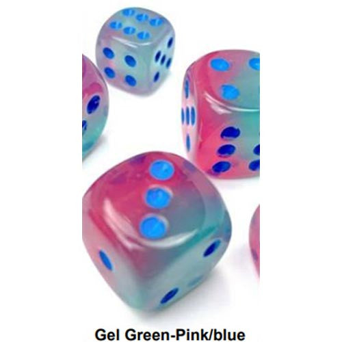 Dice Chessex: D6 50mm Gemini Luminary