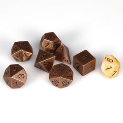 Dice Chessex: Poly 7 Set Metal