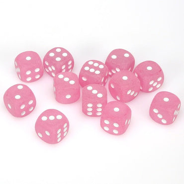 Dice Chessex: 16mm D6 Frosted Set of 12