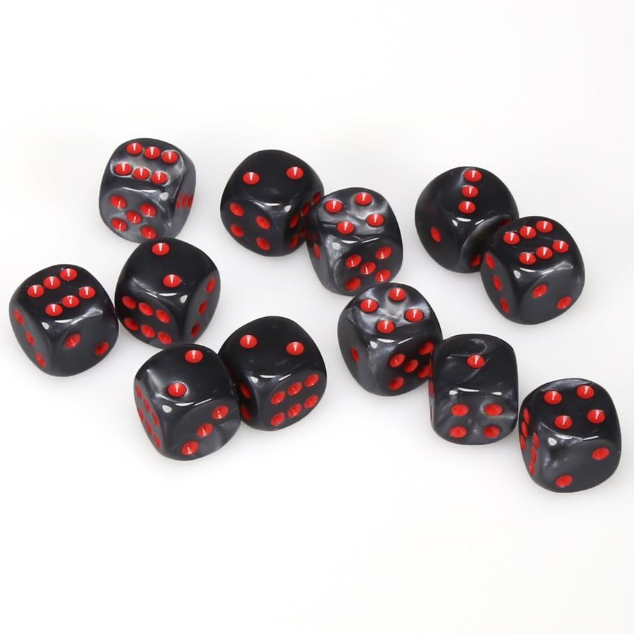 Dice Chessex: 16mm D6 Velvet Set of 12