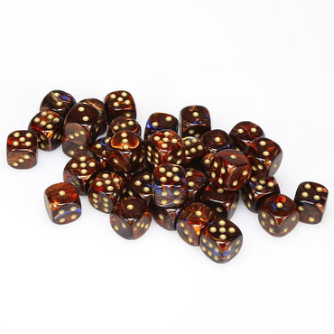 Dice Chessex: 12mm D6 Scarab Set of 36