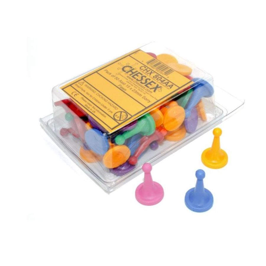 Game Components Chessex: Pawns - Sorry Style 15x23mm (50ct)