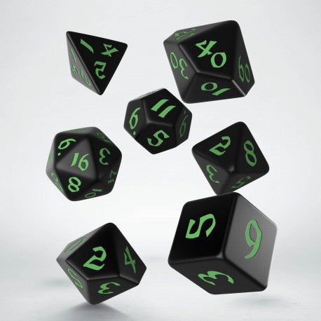 Dice Q-Workshop: Poly 7 Set Runic Classic