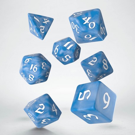 Dice Q-Workshop: Poly 7 Set Runic Classic