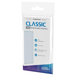 Card Sleeves Ultimate Guard: Classic Sleeves Resealable - Standard Size 100ct