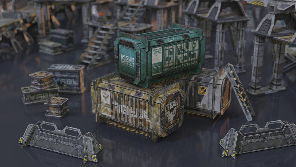 Terrain TinkerTurf SF: Cargo Containers Series 2