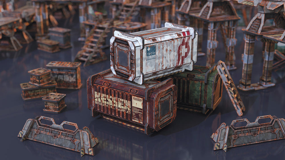 Terrain TinkerTurf SF: Cargo Containers Series 5