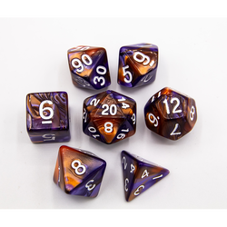 Dice Critical Hit: Poly 7 Set Fusion