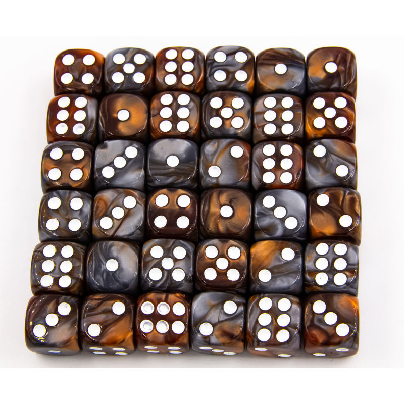 Dice Critical Hit: D06 12mm set of 36 Fusion
