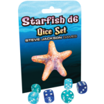 Dice Steve Jackson: d6 Starfish (6)