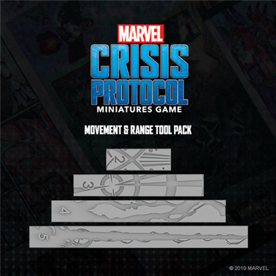 Marvel Crisis Protocol: Accessory Pack - Movement & Range Tools