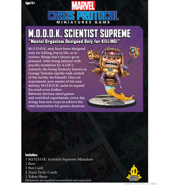 Marvel Crisis Protocol: Character Pack - MODOK Scientist Supreme