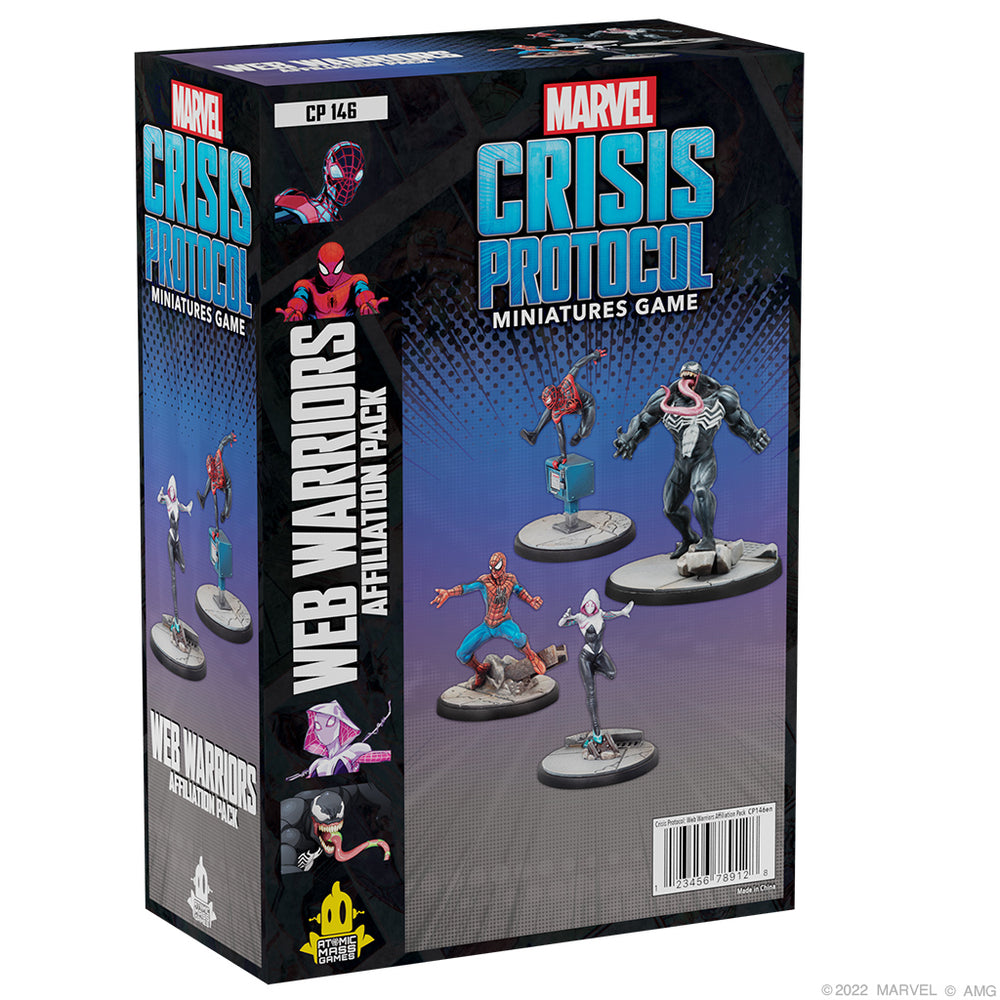 Marvel Crisis Protocol: Affiliation Pack - Web Warriors