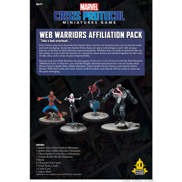 Marvel Crisis Protocol: Affiliation Pack - Web Warriors