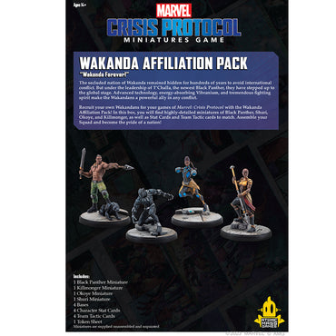 Marvel Crisis Protocol: Wakanda Affiliation Pack
