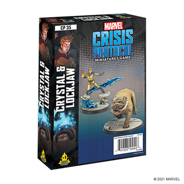 Marvel Crisis Protocol: Character Pack - Crystal & Lockjaw