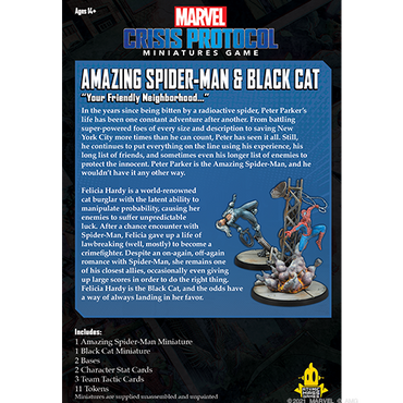 Marvel Crisis Protocol: Character Pack - Amazing Spider-Man & Black Cat