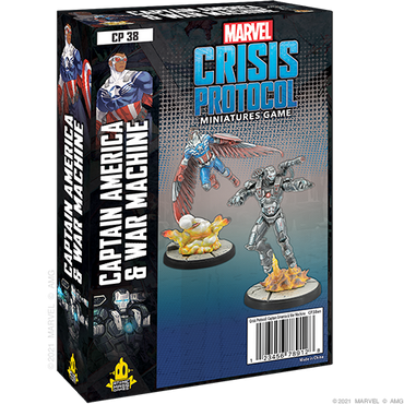 Marvel Crisis Protocol: Character Pack - Captain America & War Machine