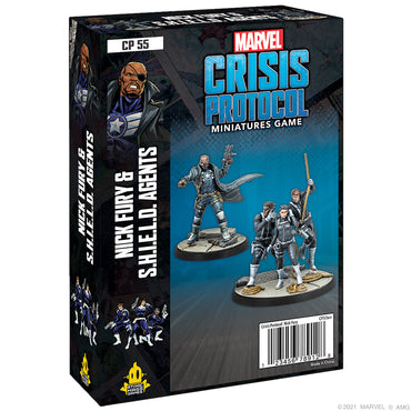 Marvel Crisis Protocol: Character Pack - Nick Fury & S.H.I.E.L.D. Agents