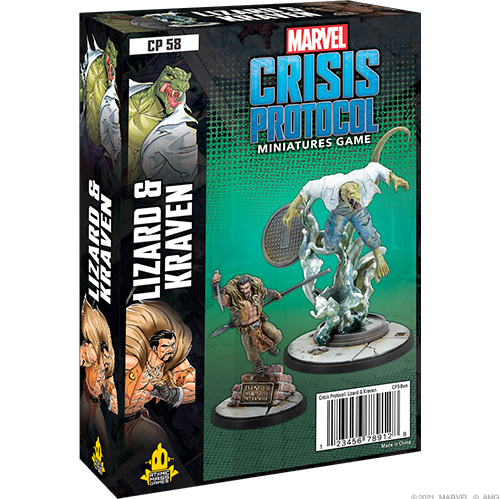 Marvel Crisis Protocol: Character Pack - Lizard & Kraven